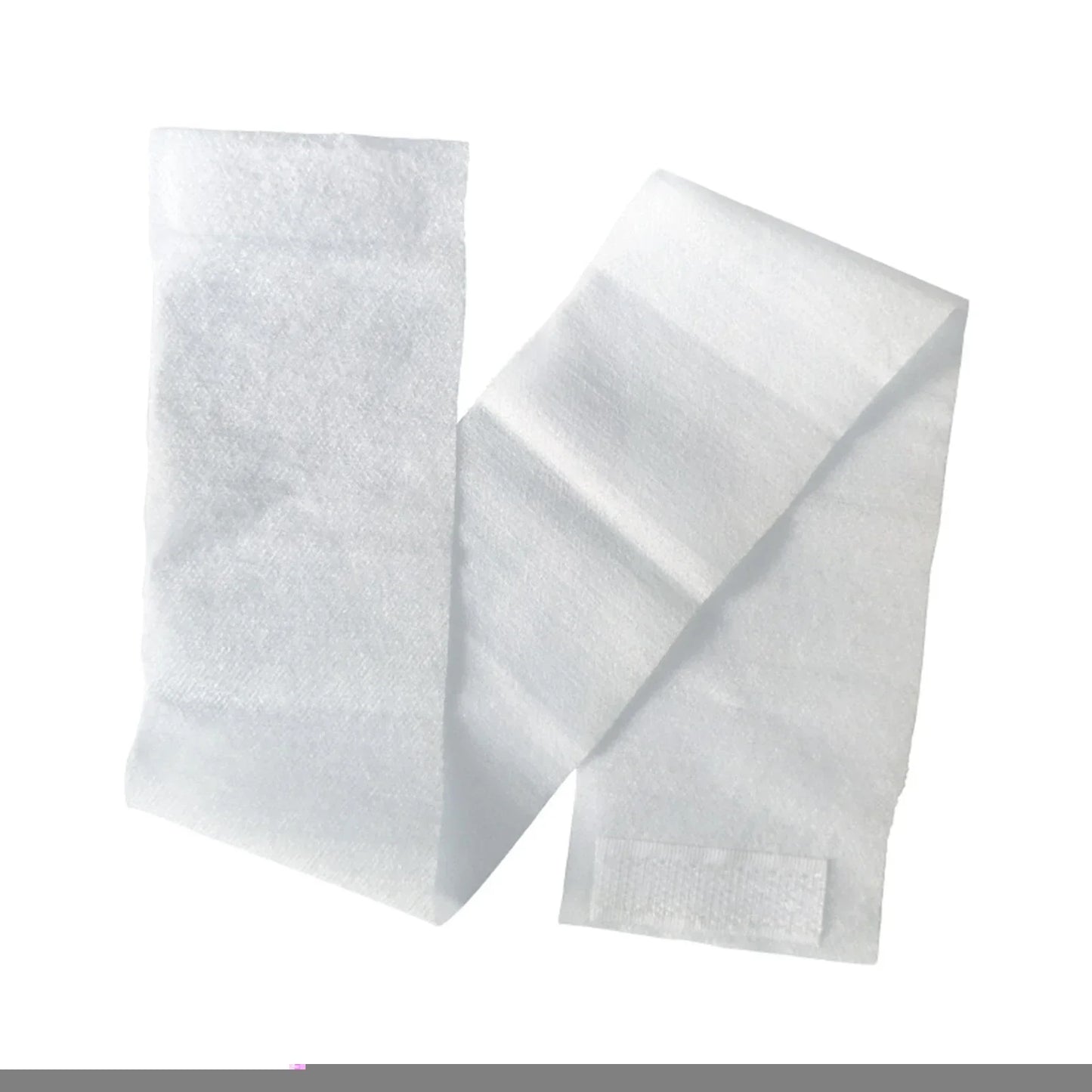 100pcs Disposable Spa Facial Headbands – Soft Non-Woven Stretch Hair Bands with Closure for Skincare & Beauty