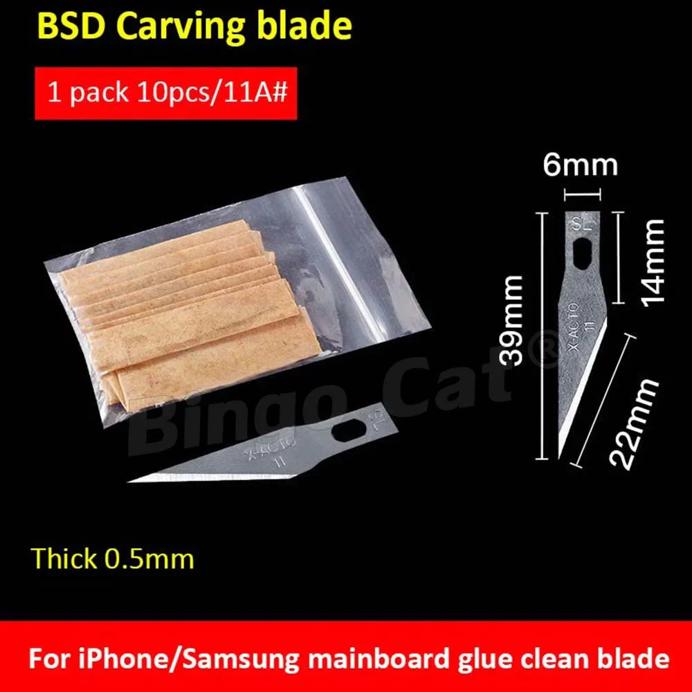 Back Cover Glass Remover Tool Kit for iPhone 15, 14, 13, 12, 11 Pro Max – Phone Repair Rear Housing Glass & Glue Removal