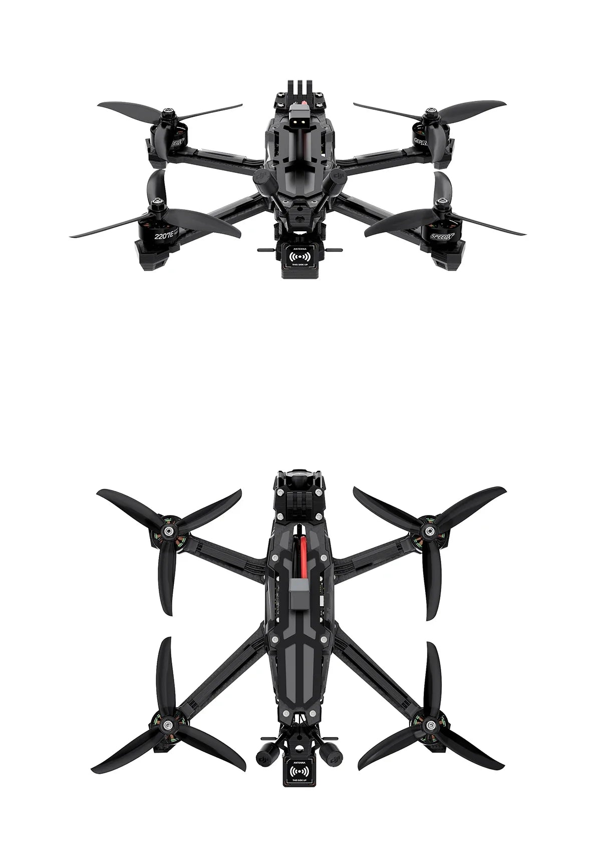 GEPRC Vapor-X5 D5 HD FPV Drone 5" – 4K 120fps Recording, O4 Air Unit, 2207E 1960KV Motor, Freestyle Quadcopter