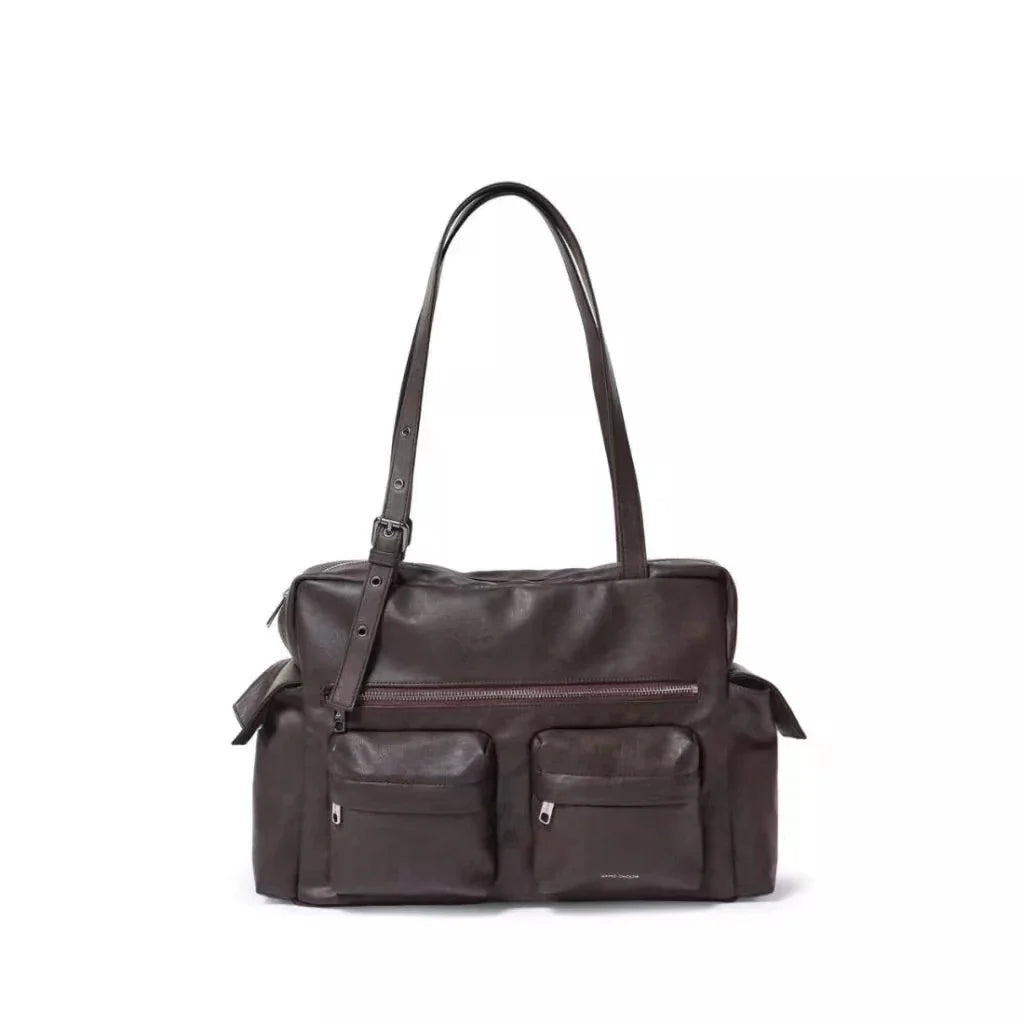 SAMO ONDOH South Korean Shoulder Bag — Hong Eun-Chae & Song Yuqi Inspired Motorcycle Underarm Bag