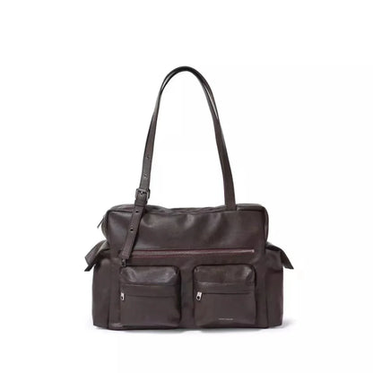 SAMO ONDOH South Korean Shoulder Bag — Hong Eun-Chae & Song Yuqi Inspired Motorcycle Underarm Bag