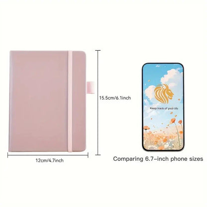 Hardcover Password Book with Alphabetical Tabs – Secure Notebook for Office & School Supplies