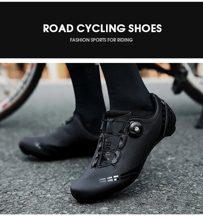 LiXingMing Road Cycling Shoes — Men & Women Racing Sneakers with SPD Cleats