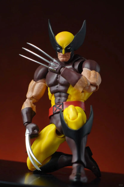 CT Toys Mafex 096/138 Wolverine Figure – Comic Version X-Men Anime PVC Action Figurine Model, Collectible Statue & Gift