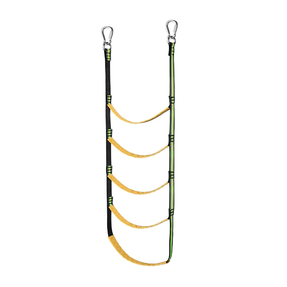 Portable Boat Ladder – Reusable Nylon Rope Ladder for Auxiliary Boarding, 3/4/5 Steps