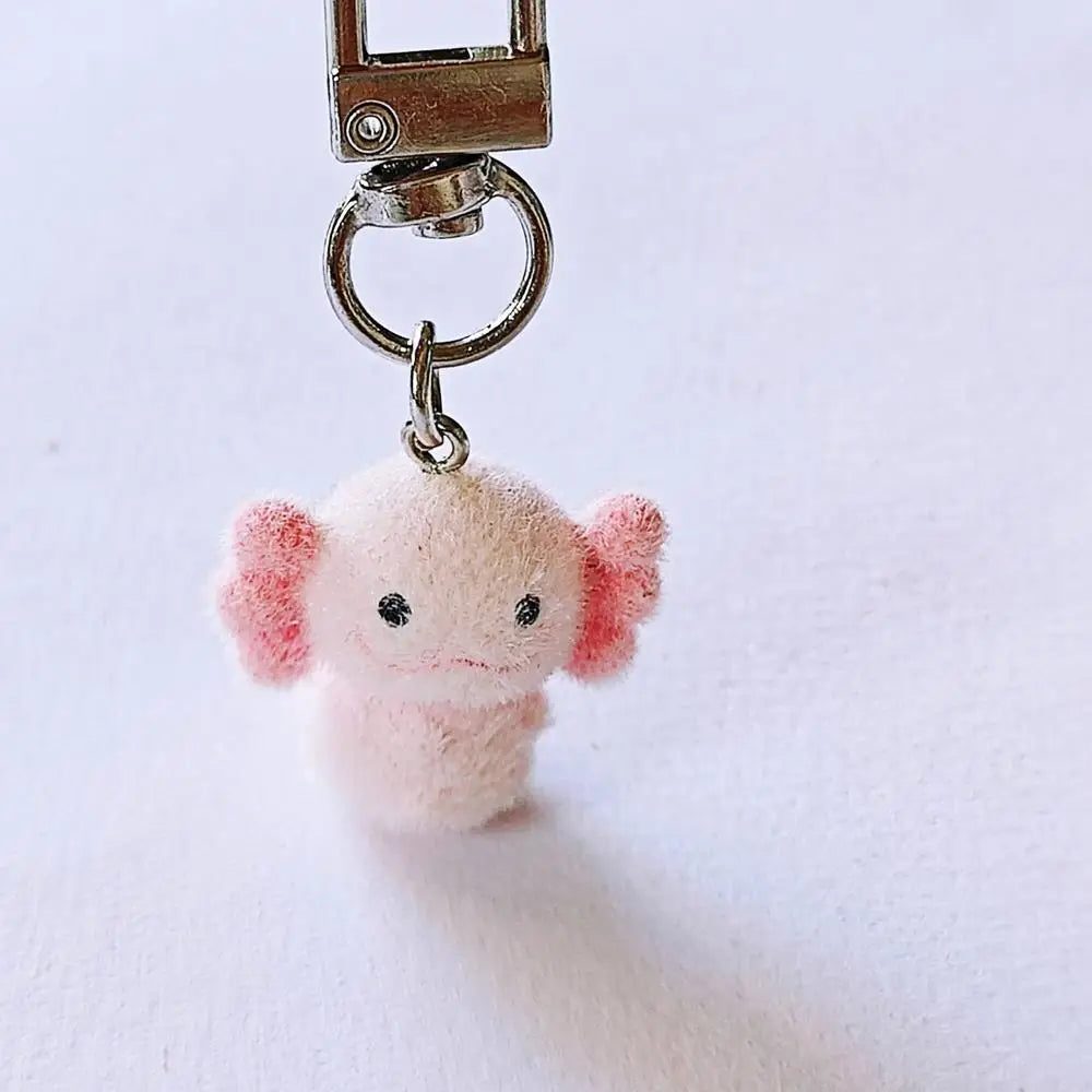 Cartoon Plush Koala Keychain – Cute Fluffy Doll Bag Pendant, DIY Keyring Charm Gift for Women