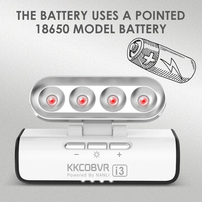 KKCOBVR i3 VR Infrared Light Accessory – Enhanced Tracking for Quest 3/3S/2/1/Pro, Apple Vision Pro & PICO 4