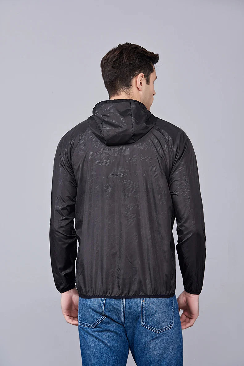 LNGXO Unisex Waterproof Hiking Jacket – Quick Dry Camping Windbreaker, Trekking, Fishing, Anti-UV Rain Coat for Men & Women