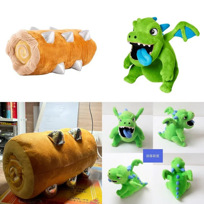 Clash of Clans & Clash Royale Flying Dragon Plush Pillow – Cute Baby & Undead Stuffed Animal Toy Gift, In Stock