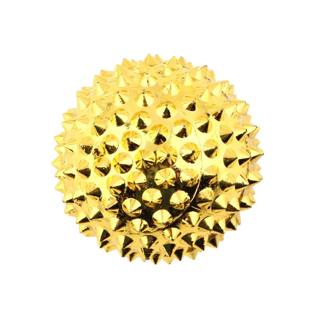 9pcs Hand & Foot Magnetic Therapy Spiky Massage Balls – Acupressure Trigger Point Pain Relief Pocket Massager