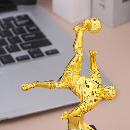 Children’s Gold Trophy – Plastic Football Award Cup, Soccer Competition Souvenir & School Reward Small Prize
