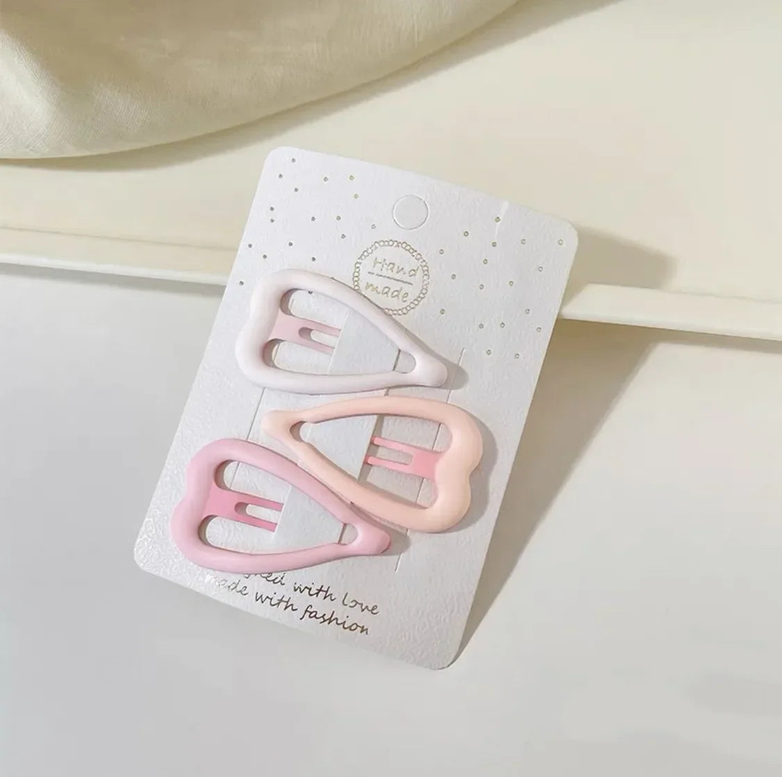3PCS Candy Color BB Hair Clips – Y2K Star Heart Rectangle Metal Snap Barrettes for Girls & Women Cute Hair Accessories