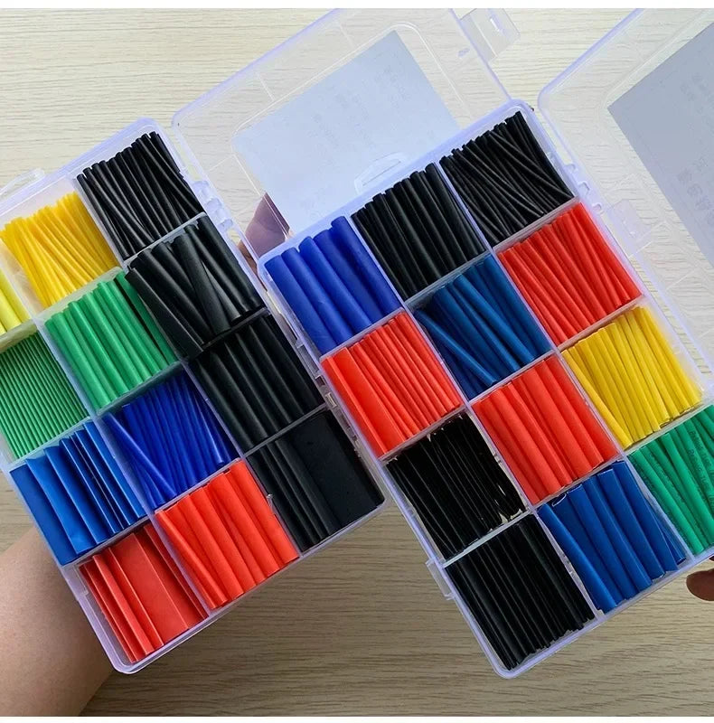 Heat Shrink Tube Kit - Thermoresistant Tubing for Electrical Wire & Cable Insulation and Protection
