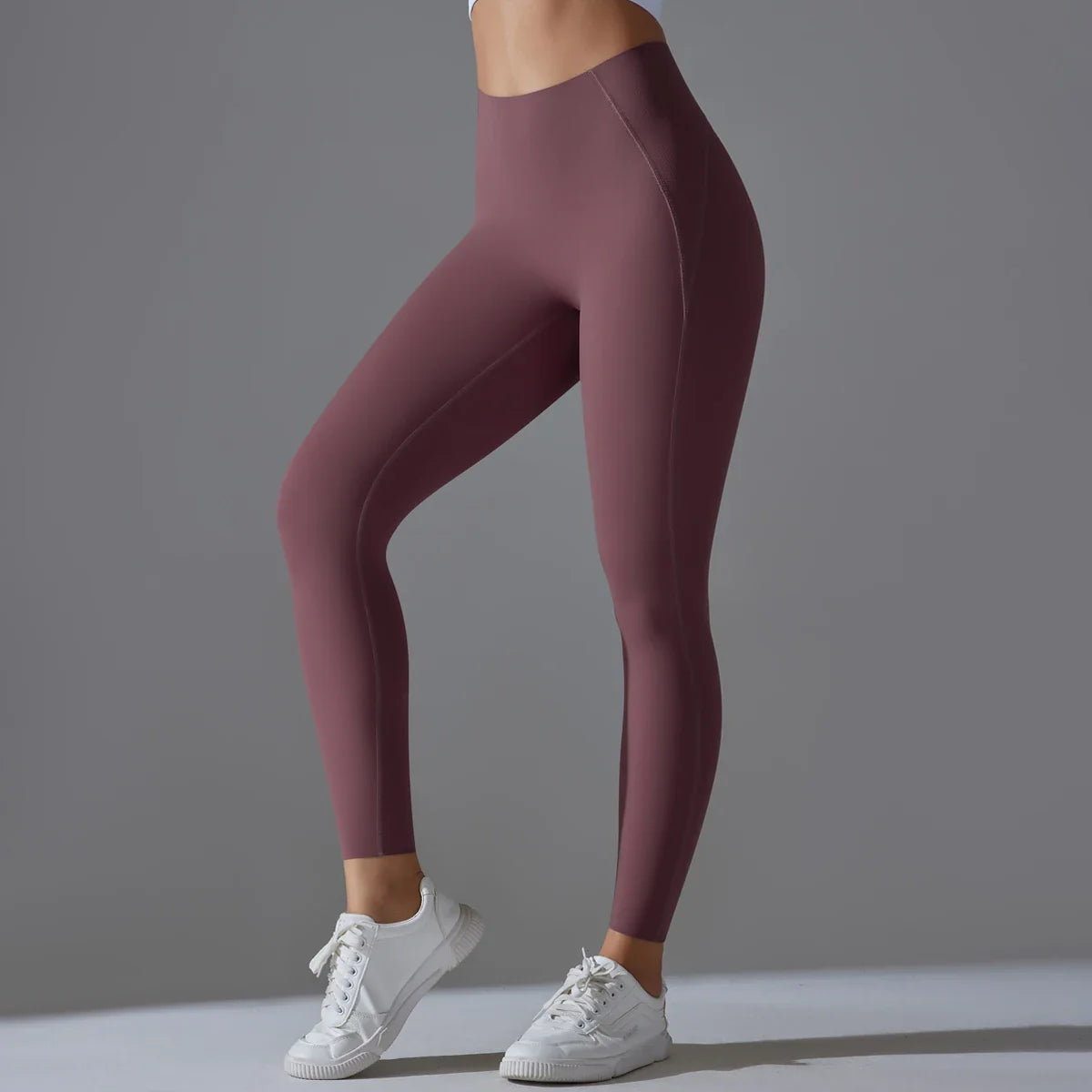 High Waist Yoga Leggings – Tummy Control, Squat-Proof Slimming Booty Pants for Running, Cycling, and Gym Workouts