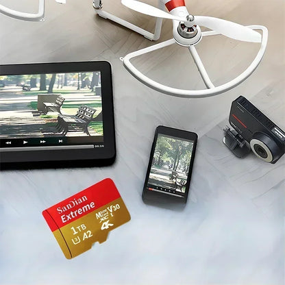 Brand-New SD & Micro SD Cards – 128GB/512GB/1TB High-Speed Class 10 Flash Memory for Phones, PC & Cameras