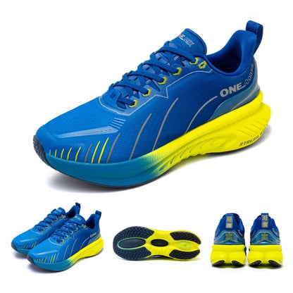 ONEMIX Cushioning Running Shoes - Heavy Runner Support Non Slip Athletic Sneakers for Men & Women Outdoor Sports