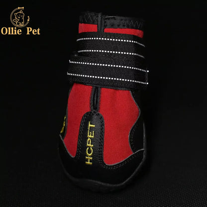 Dog Shoes Waterproof Rain Boots — Anti-Slip, Warm Snow & Reflective Protection for Small and Large Pets