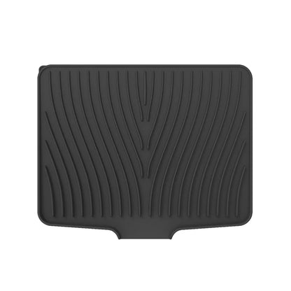 Silicone Dish Drying Mat & Drain Pad | Kitchen Coaster for Pans, Glasses, Tableware with Slope Drainage