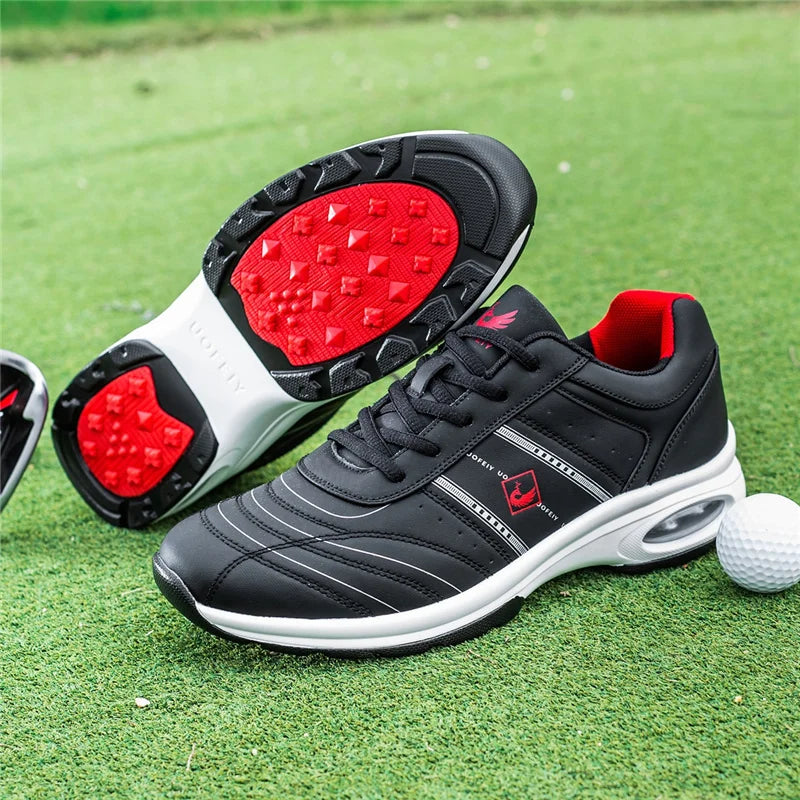 OIMKOI Men’s Golf Shoes – Breathable, Waterproof, Non-Slip Casual Training Shoes for Outdoor Use