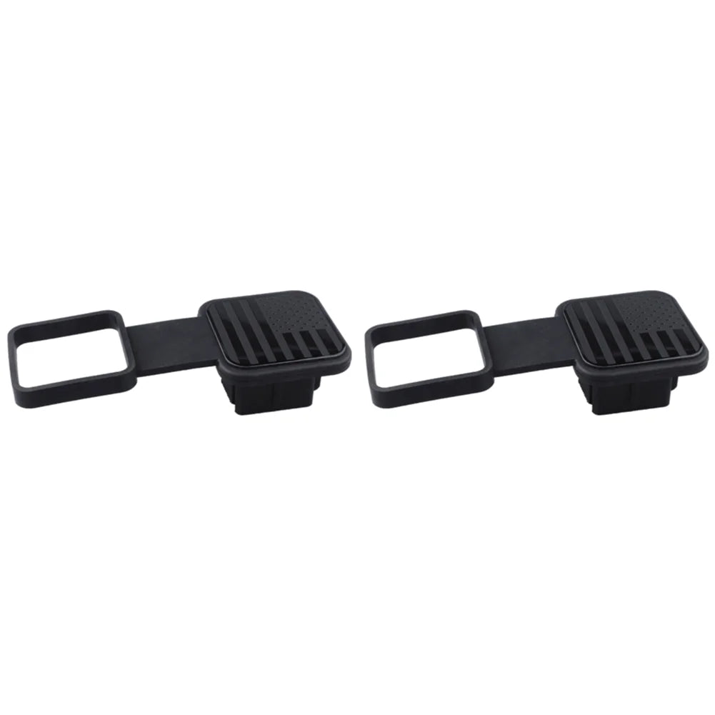 2-Inch Trailer Hitch Receiver Cover Plug – Waterproof Dustproof Tube Cap Protector for Auto Tow Hitch