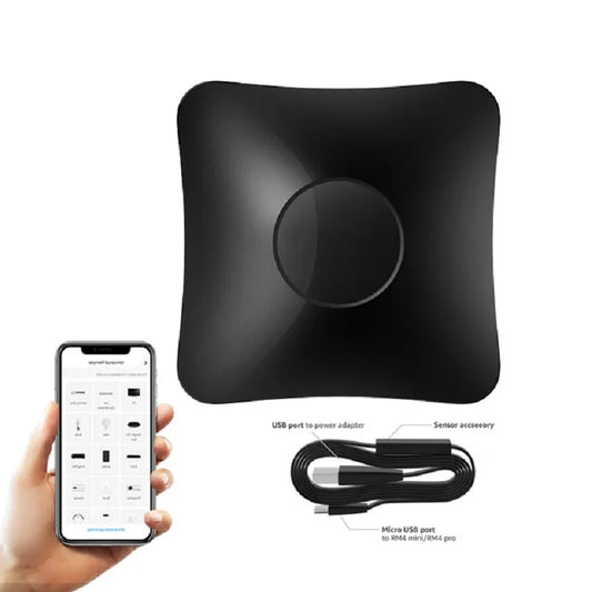 Broadlink RM4 Pro IR & RF Universal Remote – WiFi Smart Home Automation with Alexa & Google Home