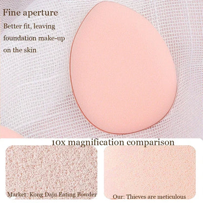 3/10PCS Mini Cosmetic Cushion Puffs – Professional Finger Puffs for Foundation & Concealer Makeup