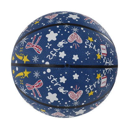 Premium Outdoor Rubber Basketball – Sizes 4/5/6/7 for Training, Adult & Youth Sports, Professional Game Ball
