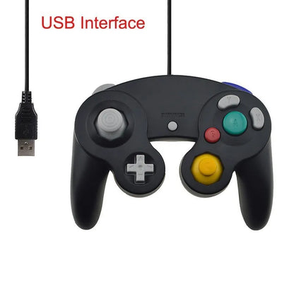 USB Wired Game Controller for Nintendo Switch, GameCube NGC/GC Port, PC – Switch Gaming Accessory