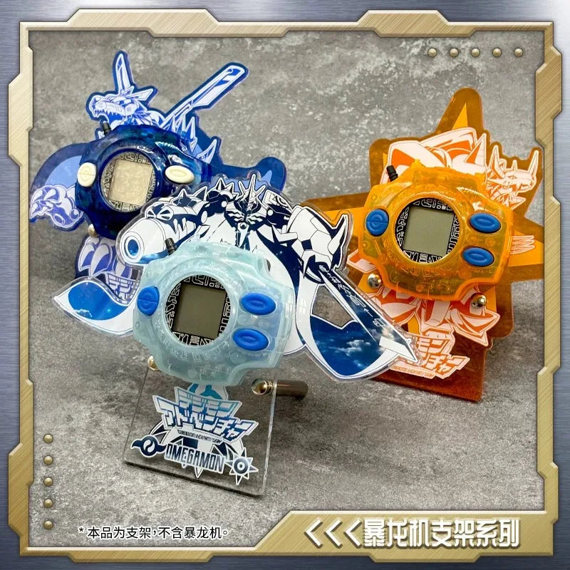 Digimon 25th Anniversary Color Screen Tyrannosaurus Machine – Special Collection Card Brick Plaque Toy for Boys Xmas Gift