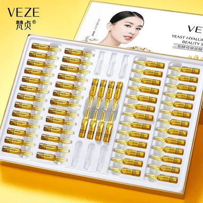 60pcs Niacinamide Moisturizing Essence – Anti-Wrinkle, Pore Minimizer, Acne Treatment & Anti-Aging Oil-Control Face Serum