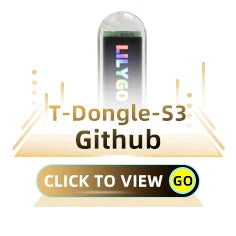 LILYGO® T-Dongle-S3 ESP32-S3 Development Board – 0.96" ST7735 LCD Display with WiFi, Bluetooth & TF Card Support