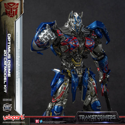 YOLOPARK Transformers Model – The Last Knight AMK PRO 20cm Optimus Prime Action Figure Toy for Boys & Men