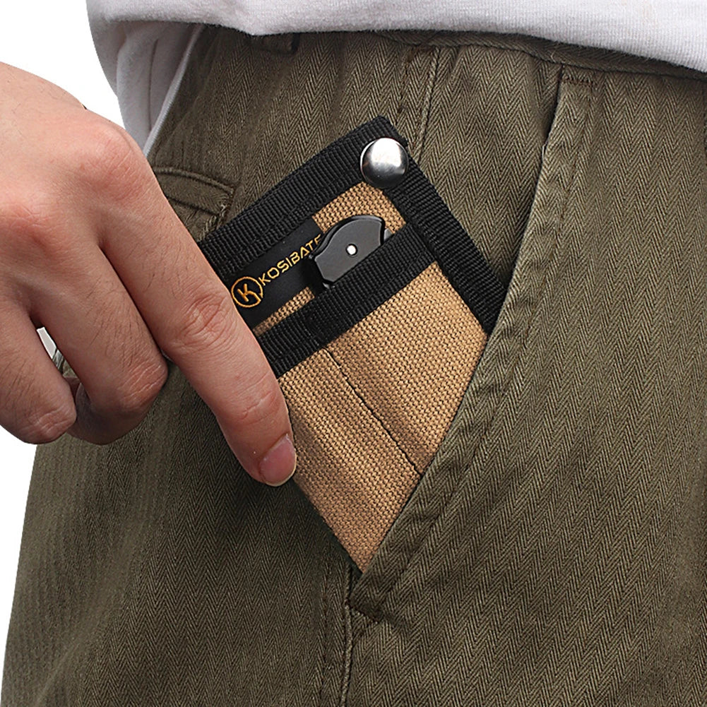 Mini EDC Tactical Pouch – Multifunctional Outdoor Hunting Tool & Key Card Storage Bag