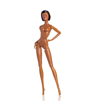 1/6 Supermodel Fashion Doll 32cm – Movable 12-Joint Short Hair Nude Doll Toy Gift