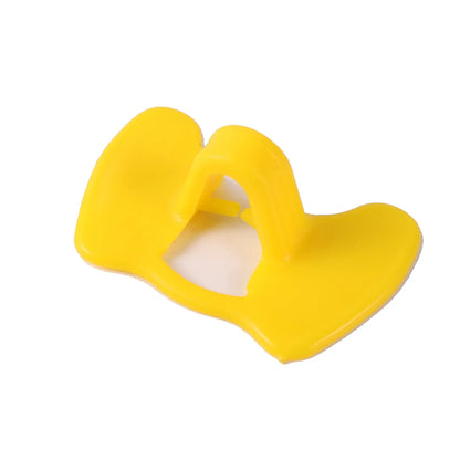 Chicken Anti-Pecking Goggles - 100-Piece Yellow Poultry Eye Protection Set