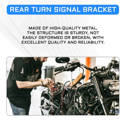 Motorcycle Lamp Brackets – Turn Signal & Headlight Mount for Fork Indicator Lights