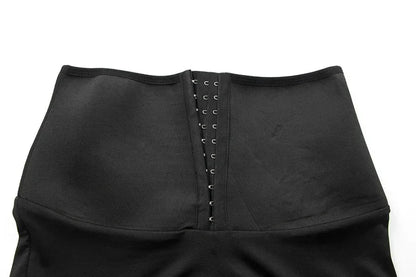 Women Sauna Sweat Pants Body Shaper Shorts – Slimming Waist Trainer Tummy Control Leggings for Weight Loss & Gym