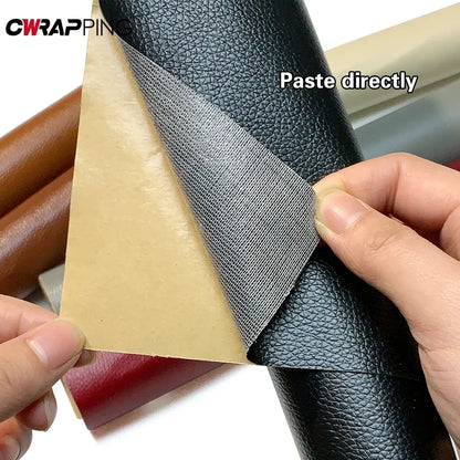 PU Leather Repair Patch - Self-Adhesive DIY Repair Sticker for Sofas, Beds, Car & Motorcycle Seats