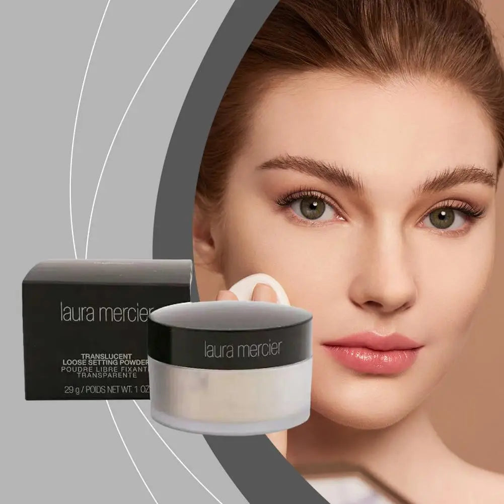 2024 Hot Loose Powder – Natural Soft Transparent Honey Makeup Powder with Packaging