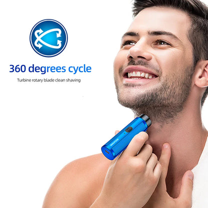 Portable Mini Electric Shaver – Rechargeable Travel Razor & Epilator for Men & Women, Compact Personal Grooming Tool
