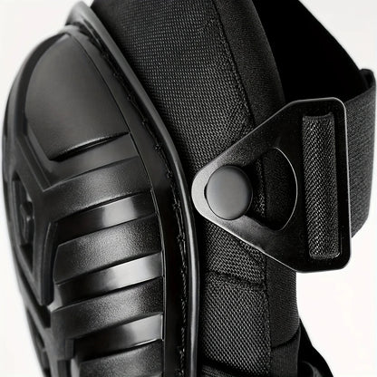 Professional Heavy-Duty Knee Pads for Work - Ideal for Gardening, Construction with Double Straps and Adjustable Clips - Industrial Grade Tactical Protection
