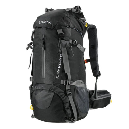 50L Waterproof Hiking Camping Backpack – Outdoor Travel Climbing Trekking Bag with Rain Cover