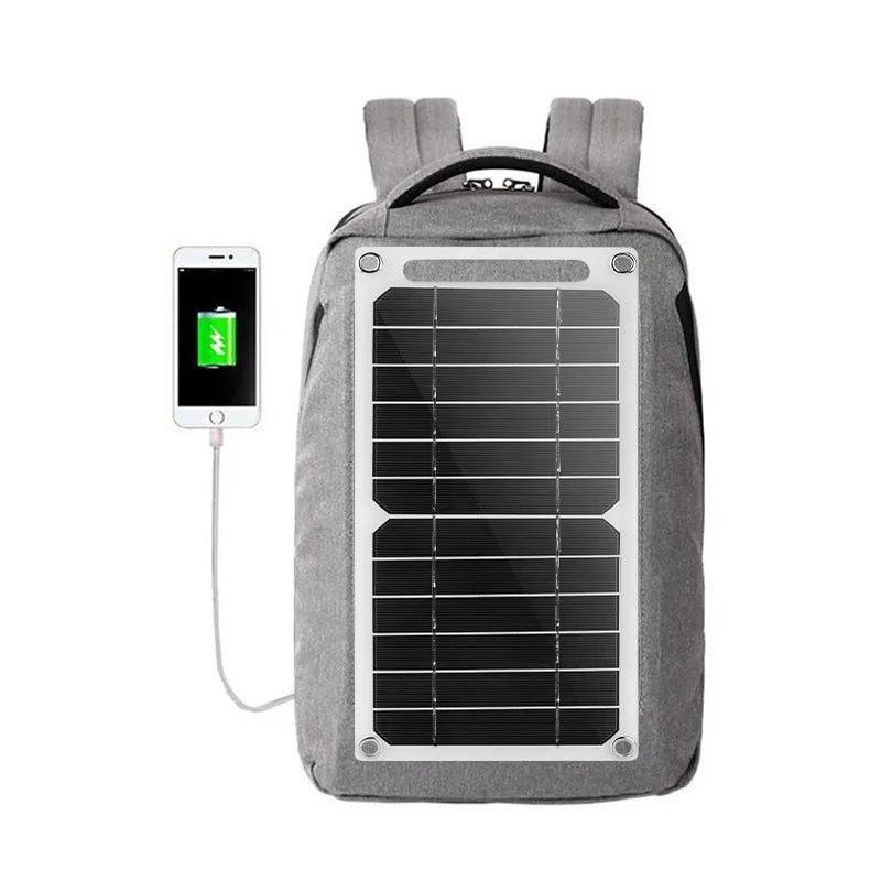 30W USB-C Waterproof Portable Solar Panel — 6.8V Outdoor Charger for Phones, Power Banks & Camping