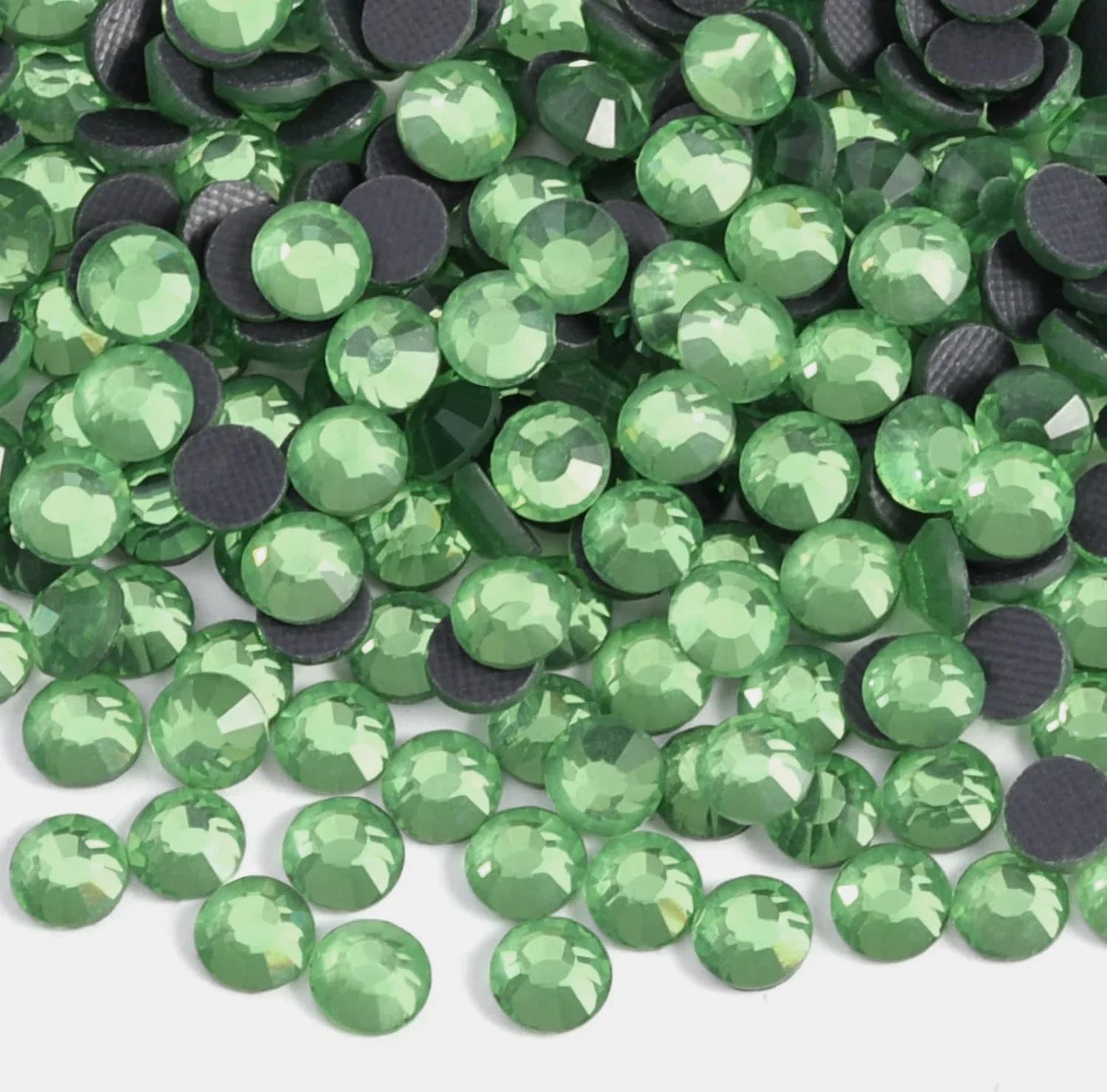 Bobohoo HotFix Crystal Rhinestones SS6-SS30 – Glitter Iron-On Strass Gems for Clothing, Dresses & DIY Crafts