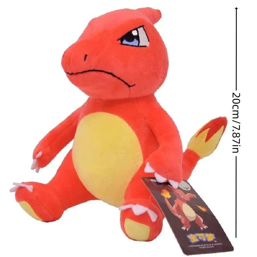 Original Pokémon Gengar Plush 24cm – Cute Pikachu Soft Stuffed Toy Doll for Kids Birthday Gift