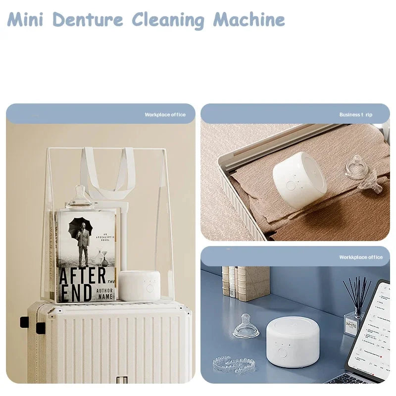 Xiaomi MIJIA Electric Braces & Retainer Cleaning Box – Multifunctional Denture & Jewelry Cleaner, Orthodontic Care Machine
