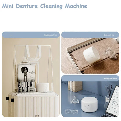 Xiaomi MIJIA Electric Braces & Retainer Cleaning Box – Multifunctional Denture & Jewelry Cleaner, Orthodontic Care Machine