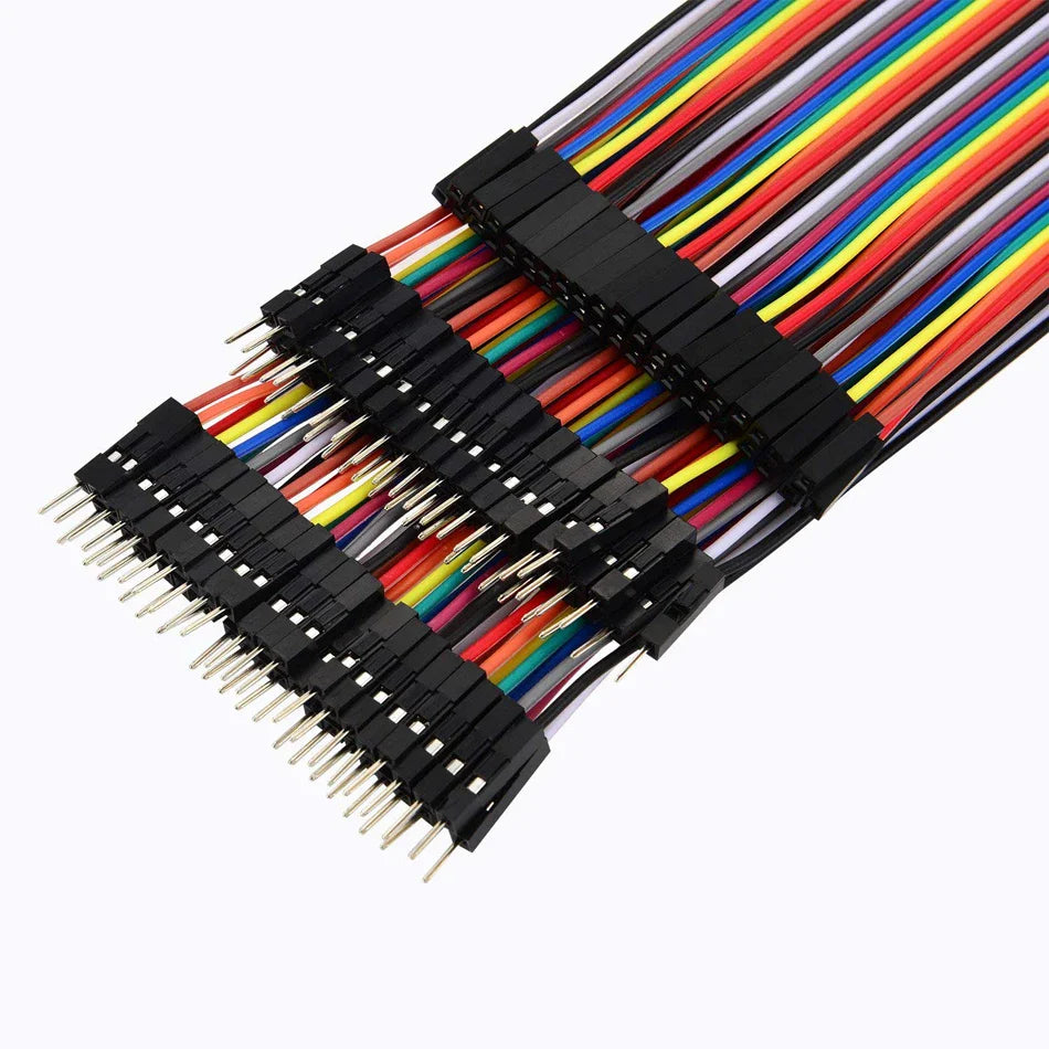 40PIN 20CM Dupont Jumper Wire Cable - Male to Male, Female to Male & Female to Female for Arduino DIY Kit