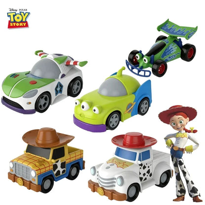 Toy Story Buzz Lightyear & Woody Figures - Kids Collectible Desktop Toy & Gift