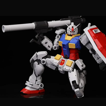 Changlong 5501 RG 1/144 RX-78-2 Ver 2.0 Model Kit – Movable Joint Robot Assembly Toy, High-Quality Collectible Gift for Kids